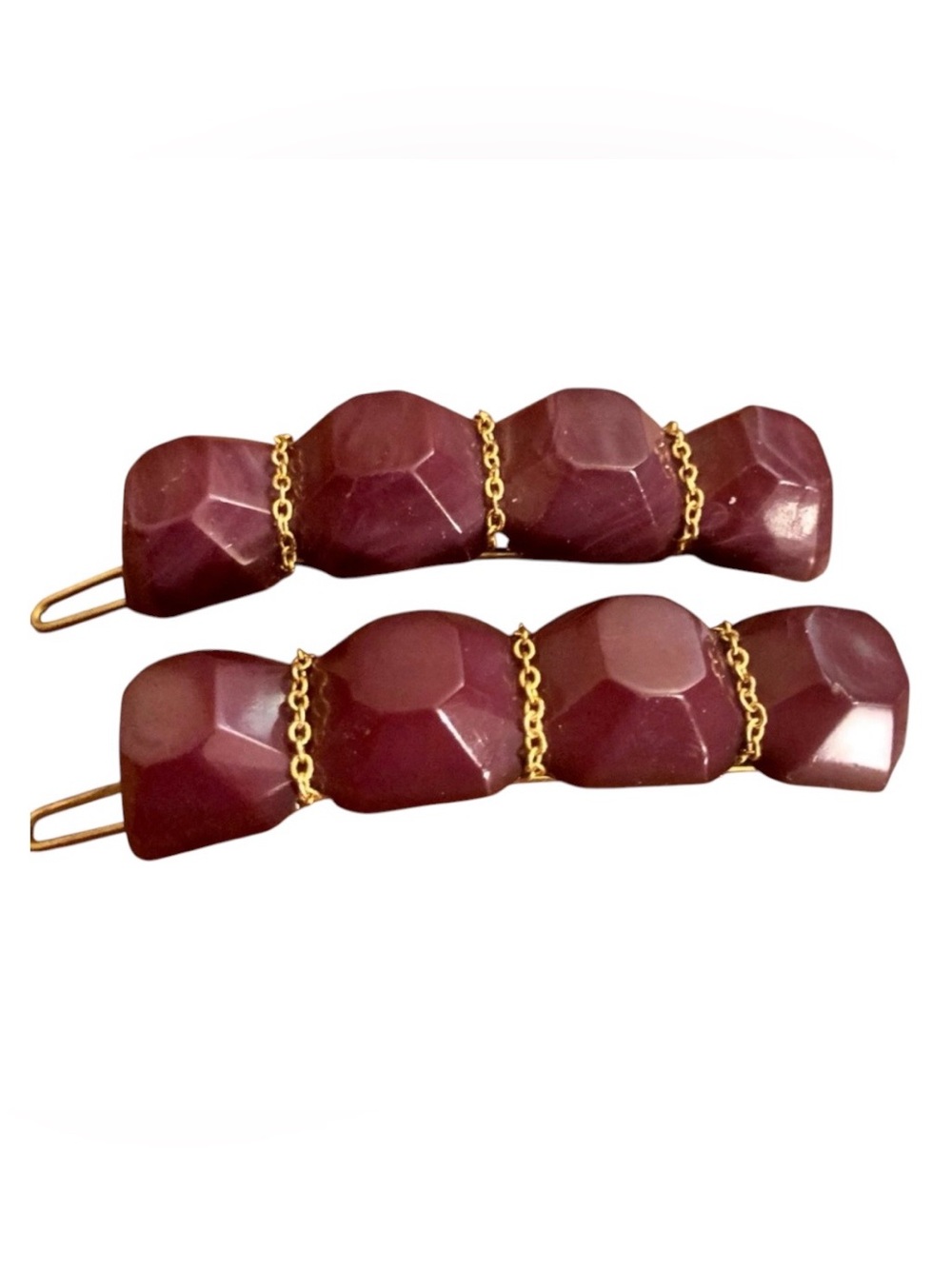 Alexandre de Paris Vintage Barrettes, Handmade in Paris, French Hair Clip
